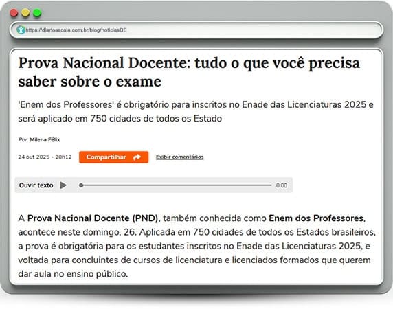 Prova Nacional Docente