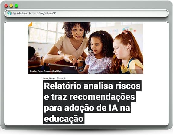 Adoção de IA na educação