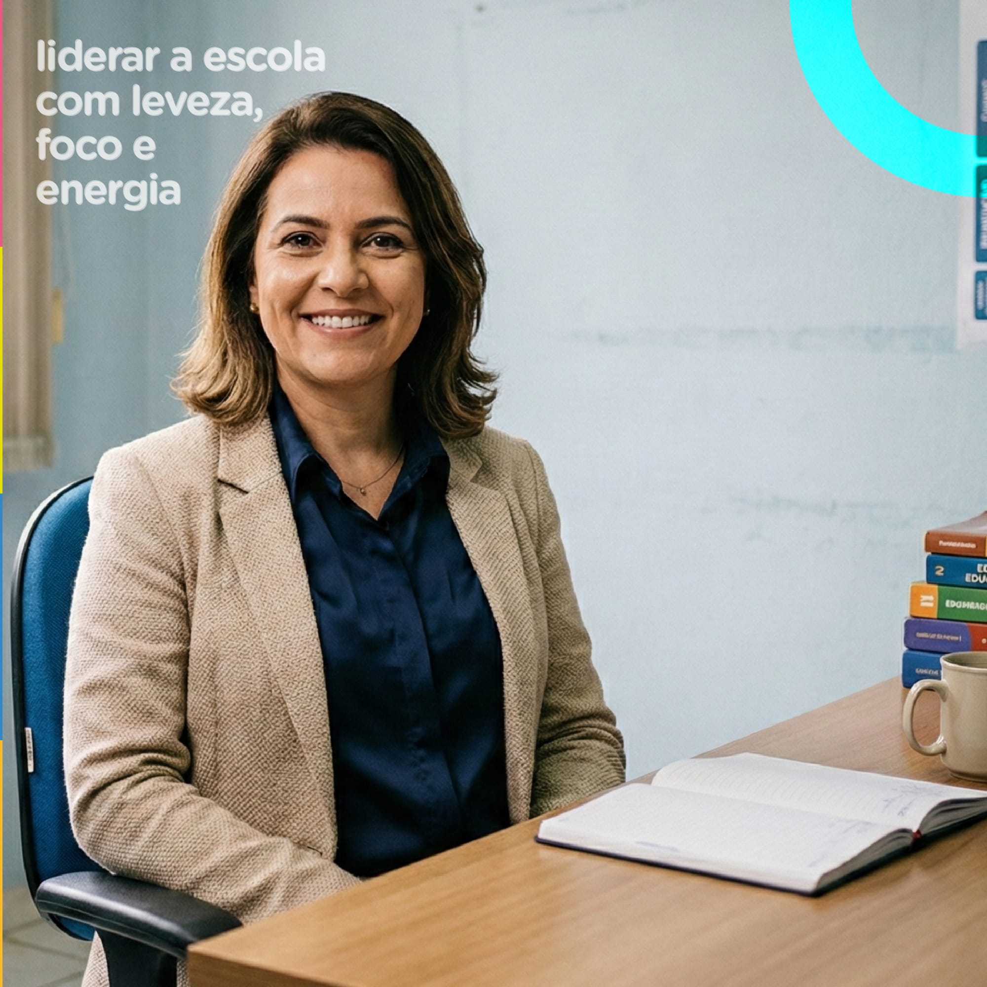 Rotina de uma gestora escolar