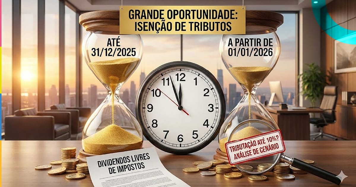 Distribuição de lucros sem IR sobre altas rendas