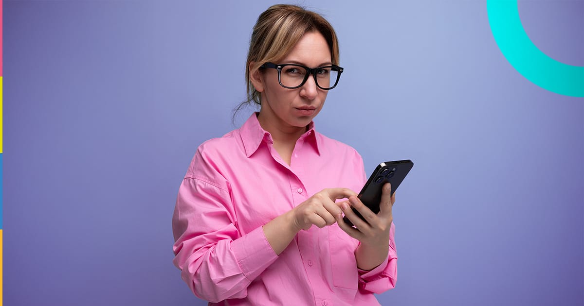 Mensagens no WhatsApp pessoal