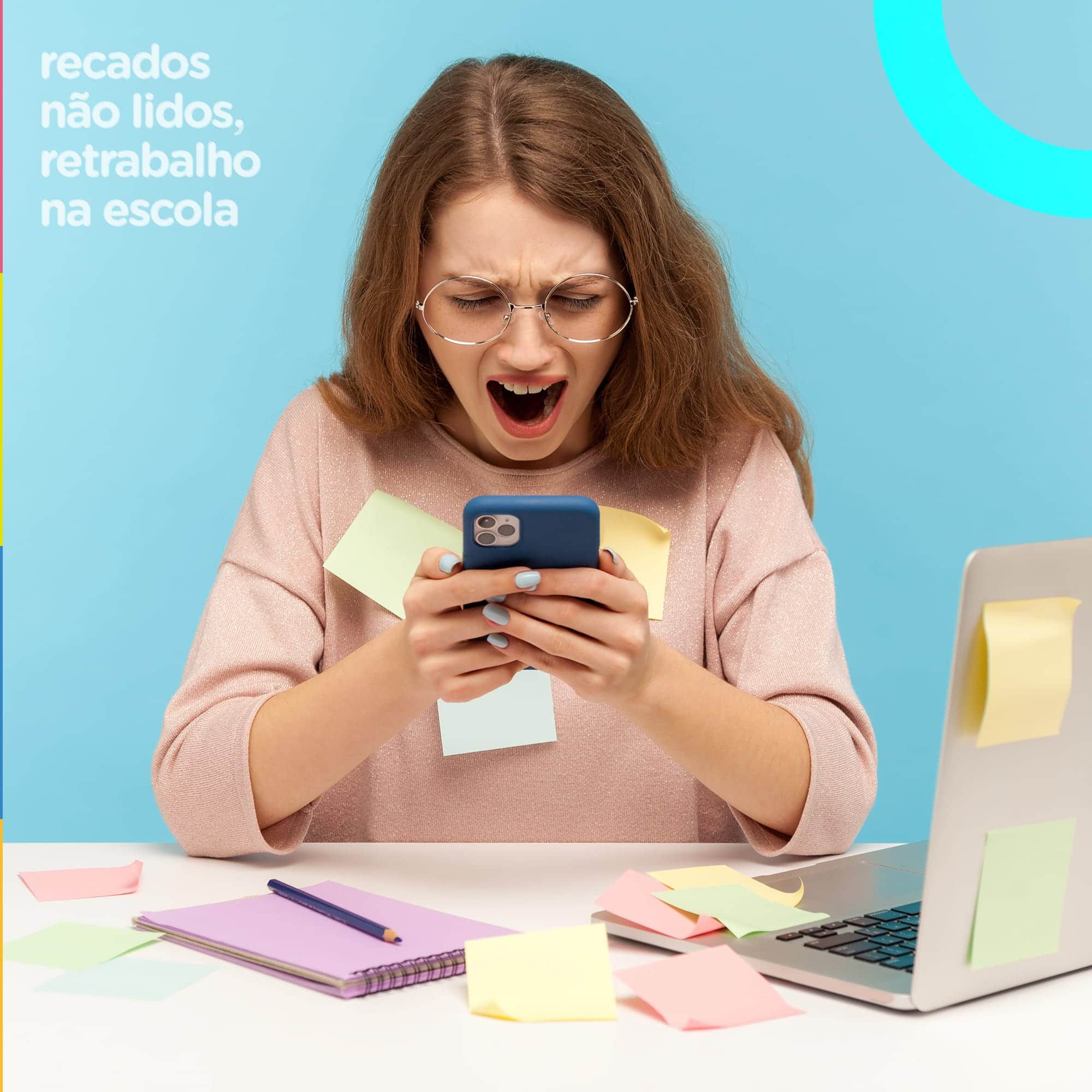 Repetir recados na escola