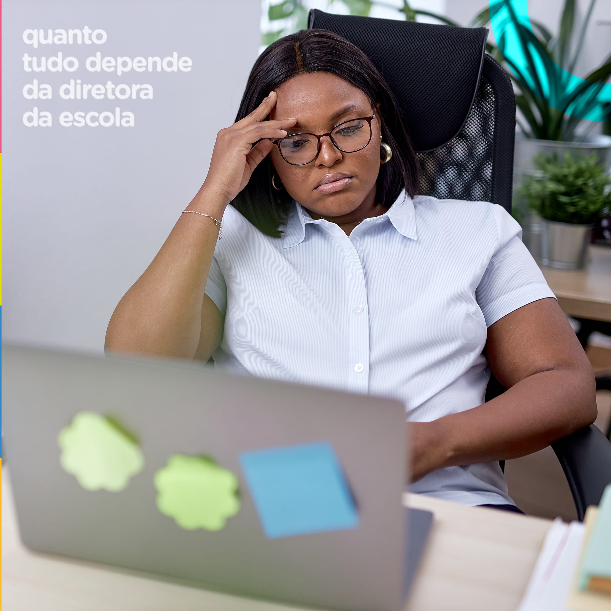 Tudo depende da diretora da escola