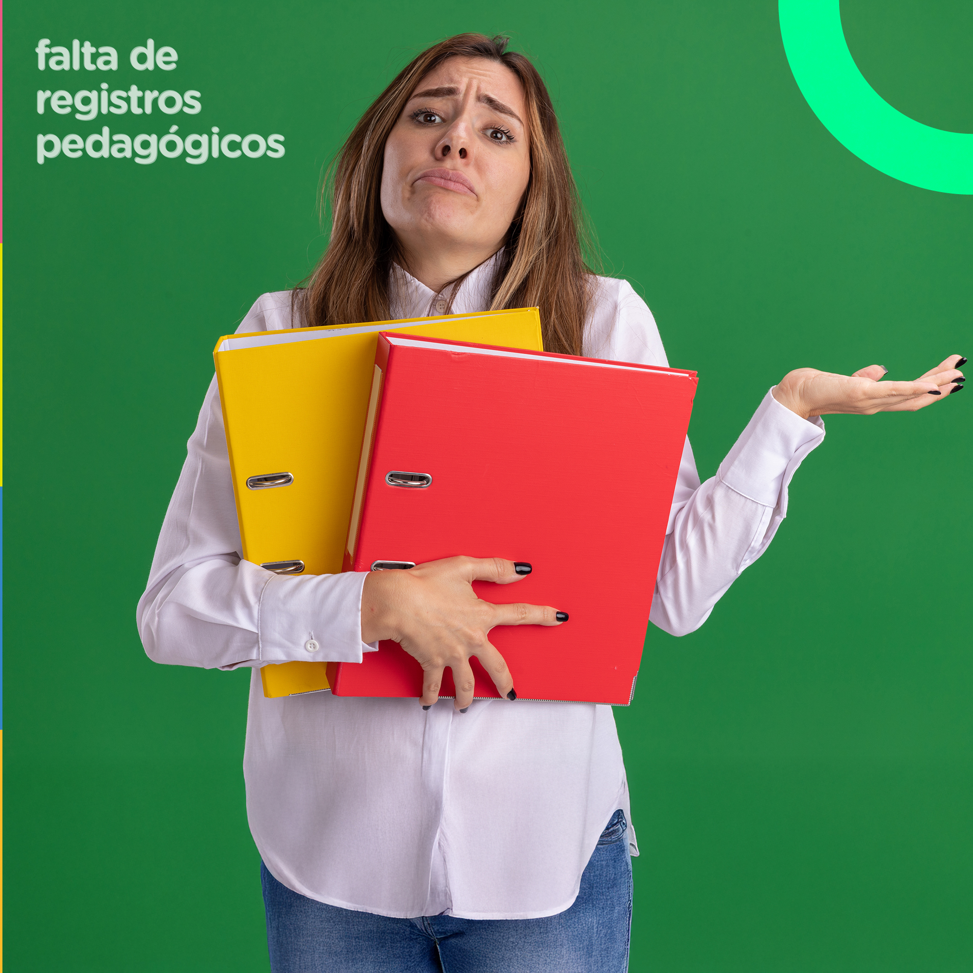 Falta de registro pedagógico