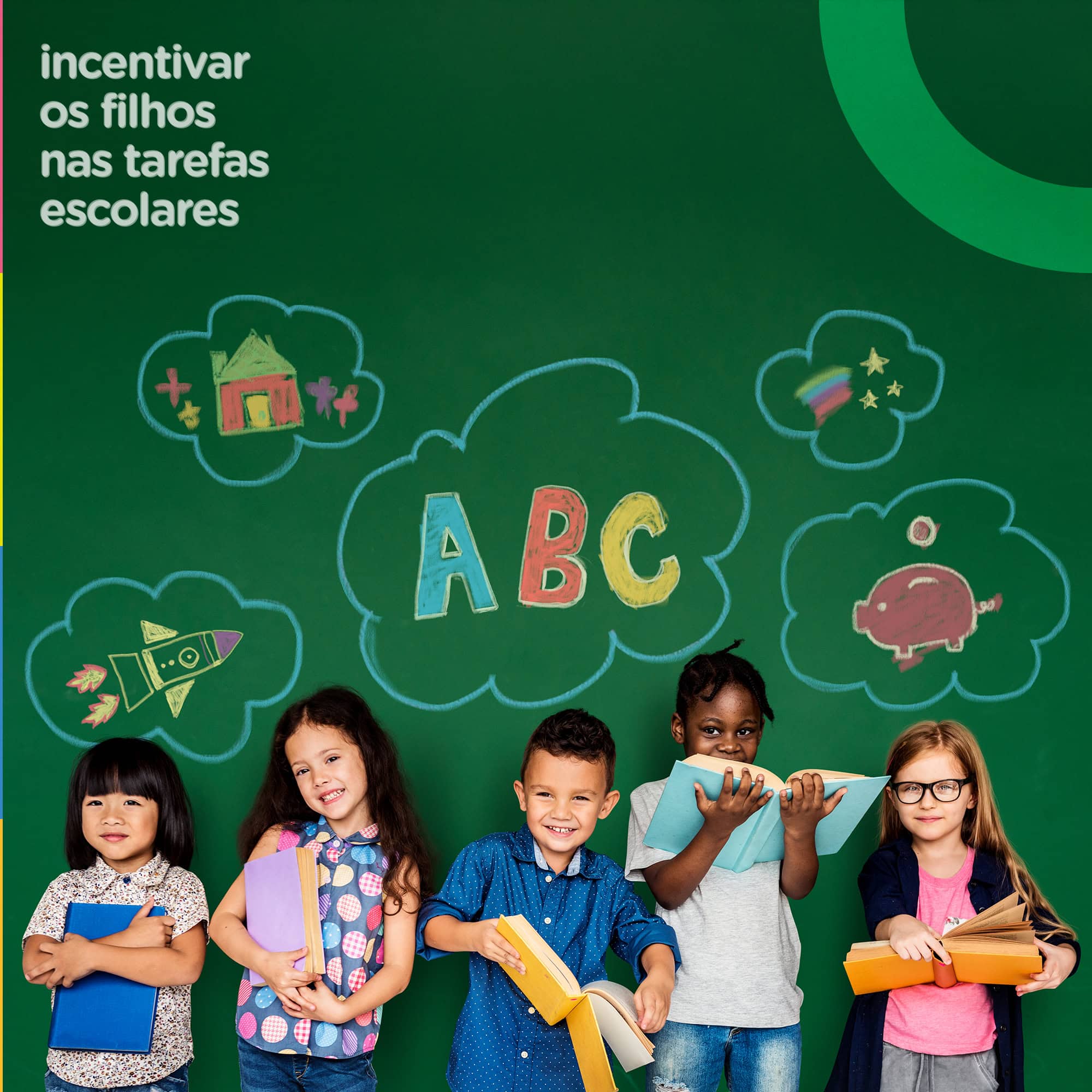 Incentivar os filhos a fazer as tarefas da escola