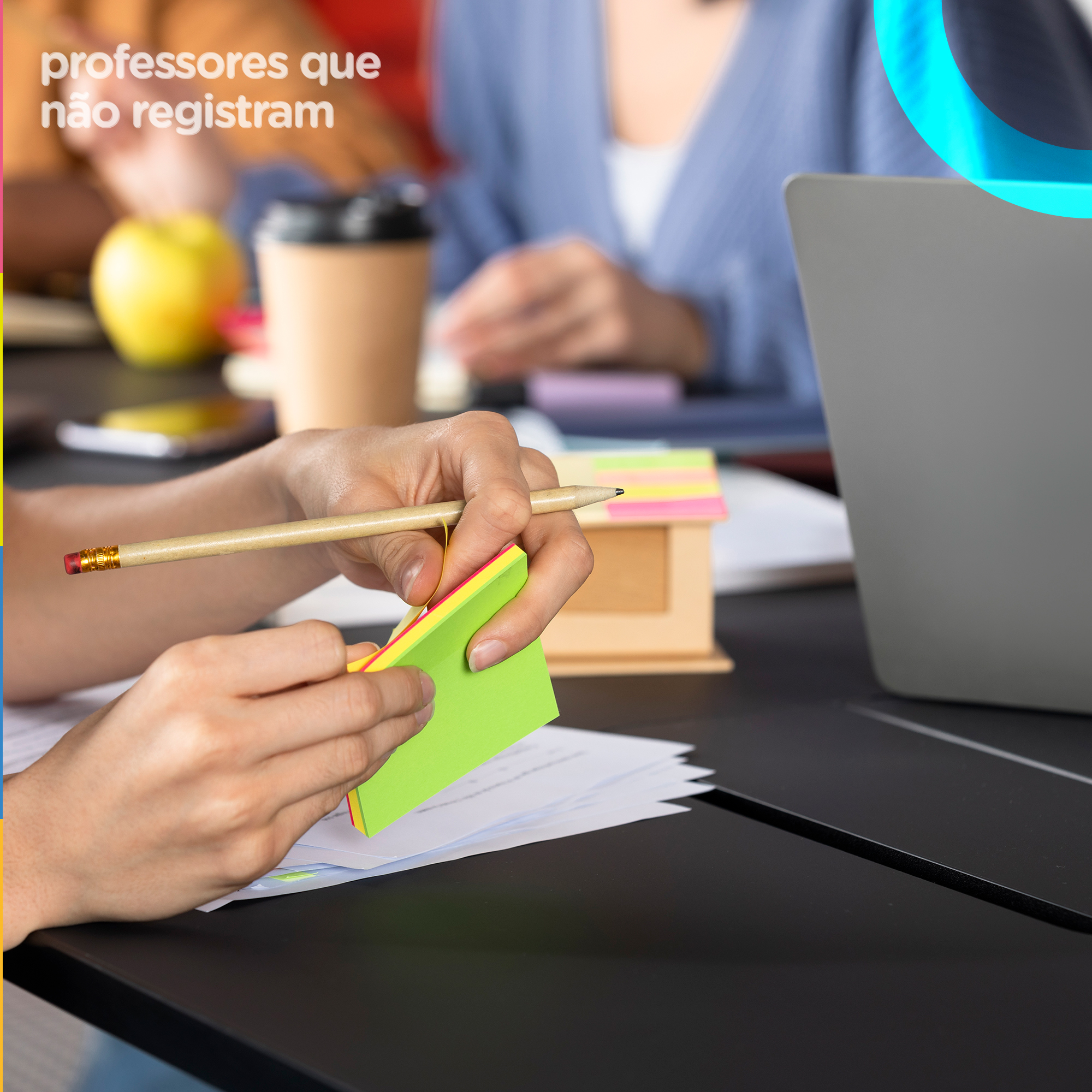 Professores não registram