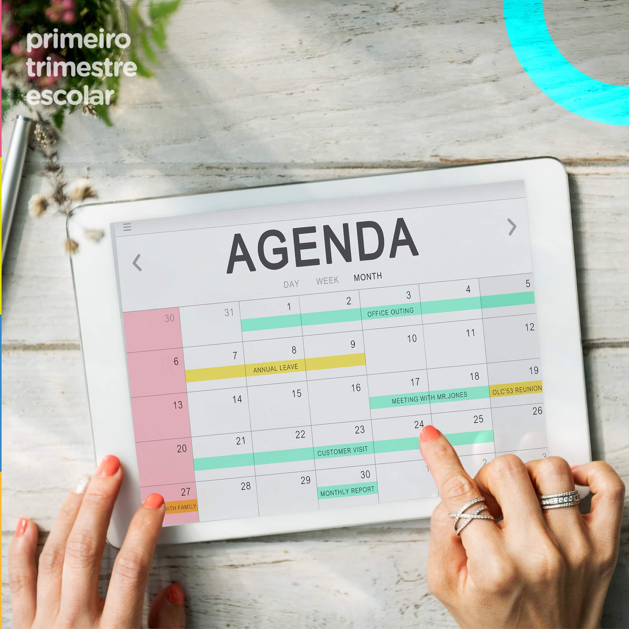 Primeiro trimestre escolar