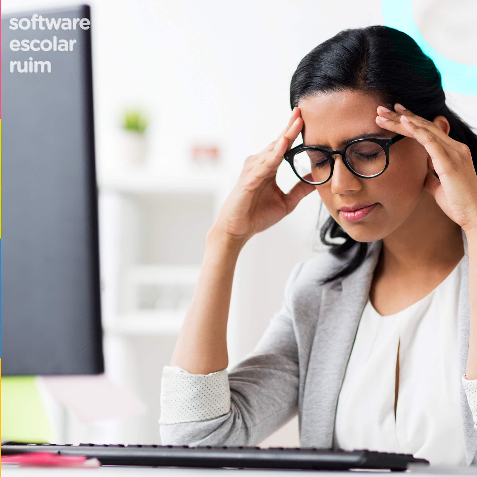 Arrependimento com software escolar