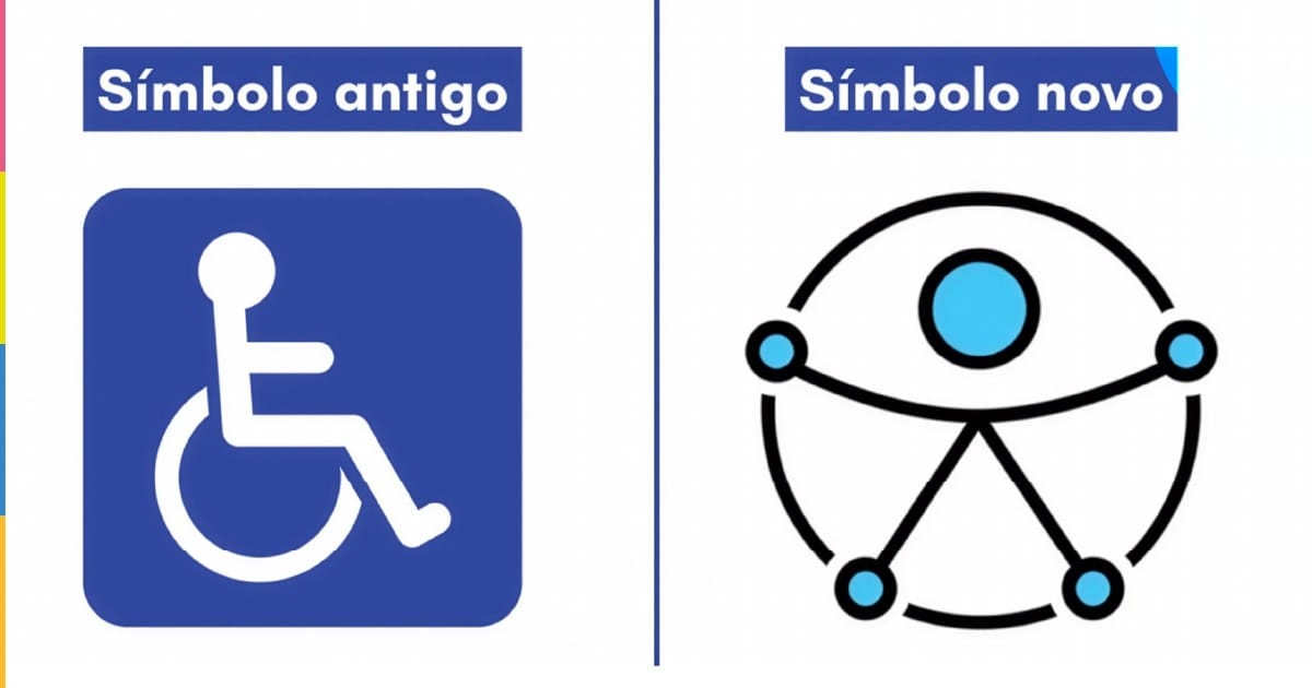 Novo símbolo da acessibilidade