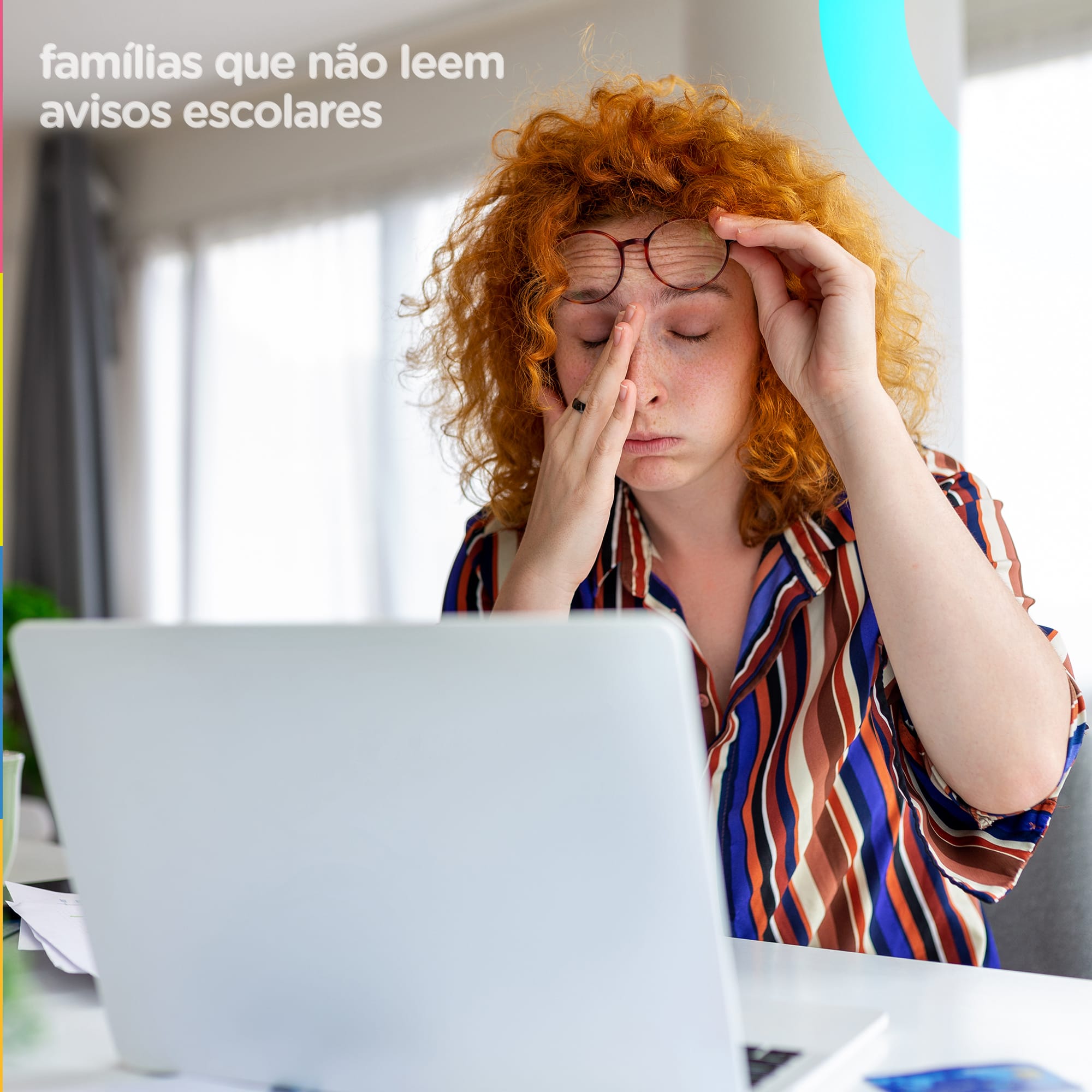 famílias não leem avisos escolares