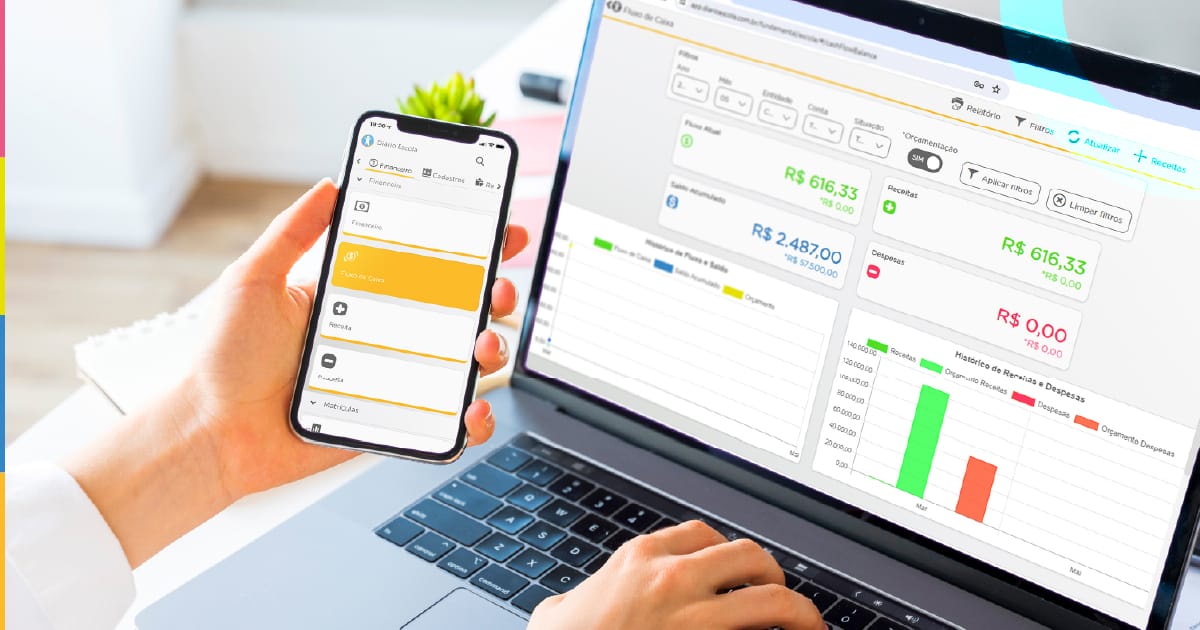 O papel do supersistema Diário Escola é organizar a gestão escolar