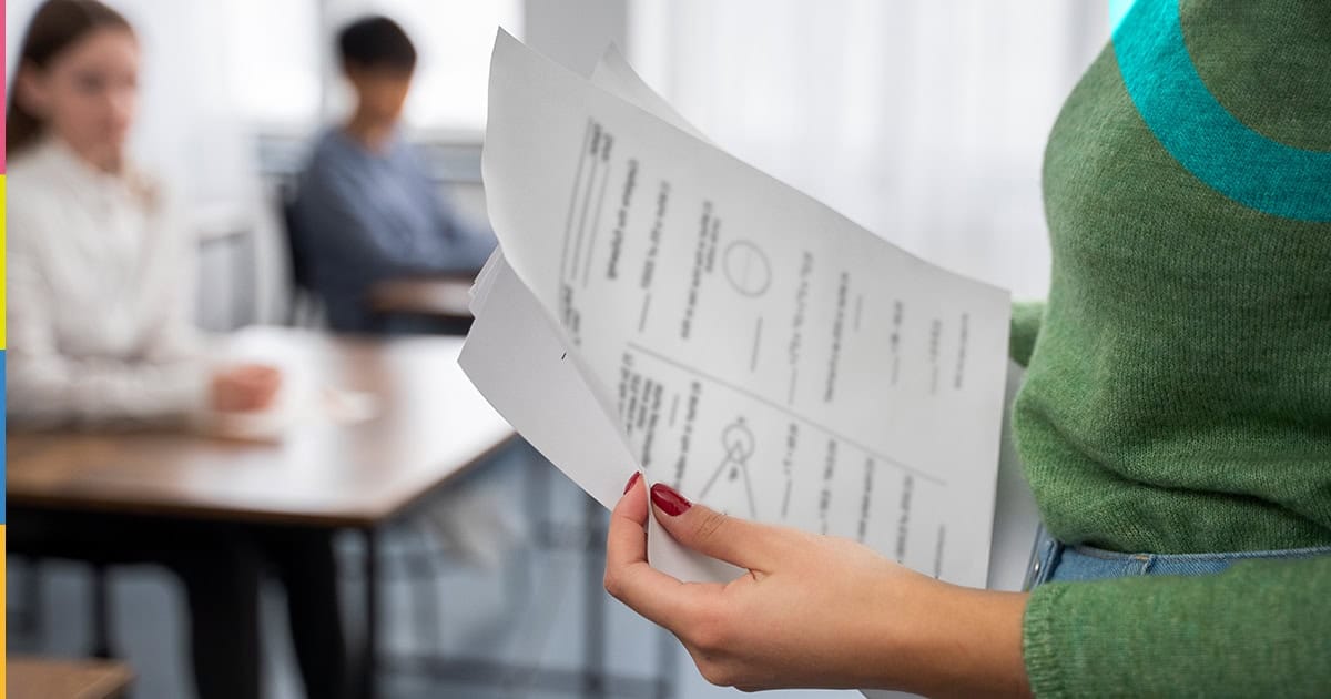 Prova escolar como instrumento pedagógico e de apoio à aprendizagem