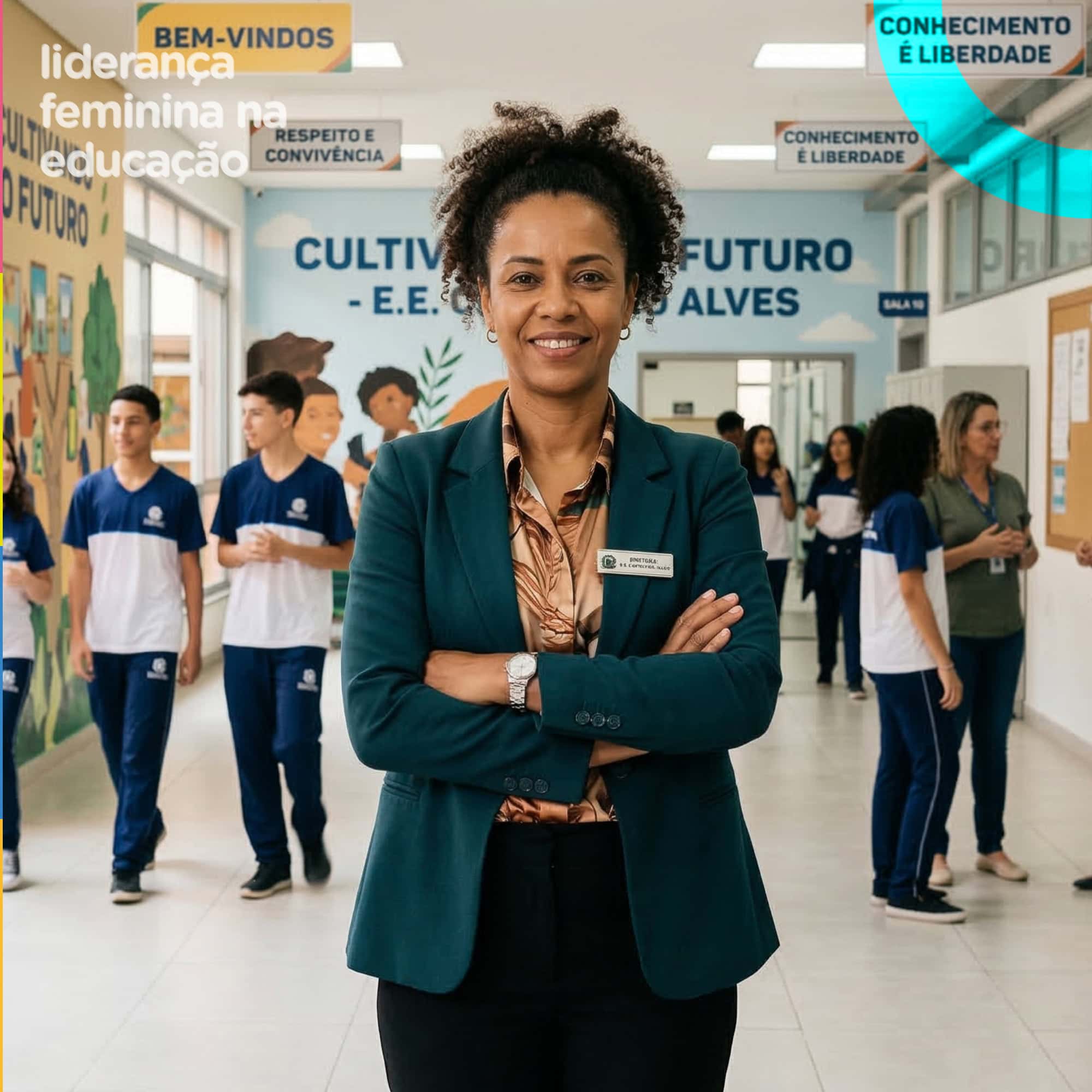 Mulheres líderes na educação