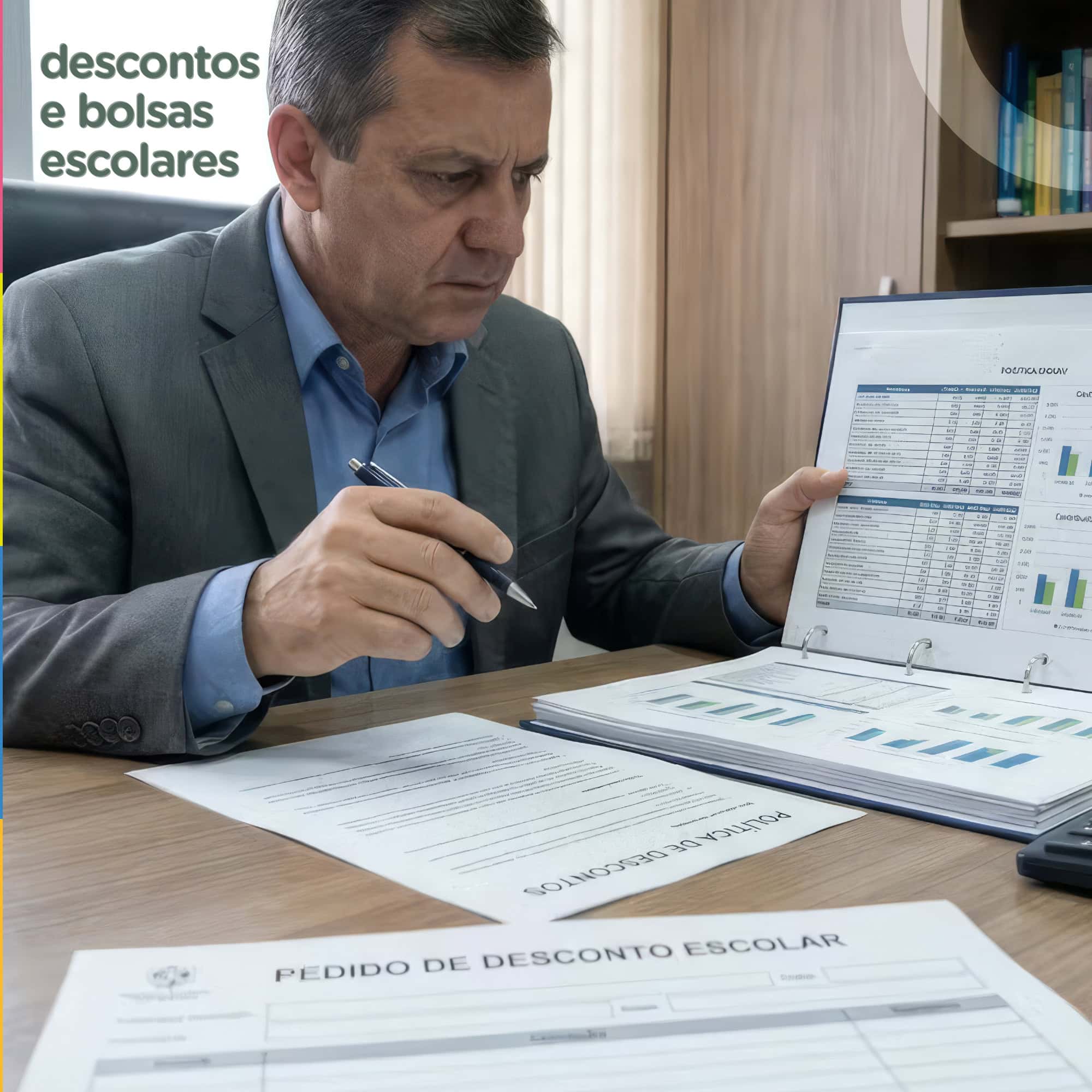 Descontos e bolsas escolares