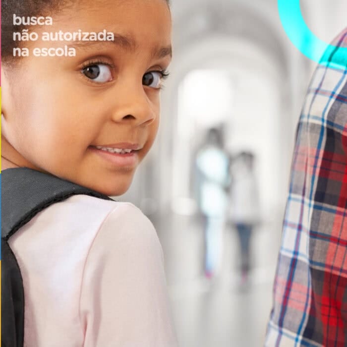 Busca não autorizada na escola