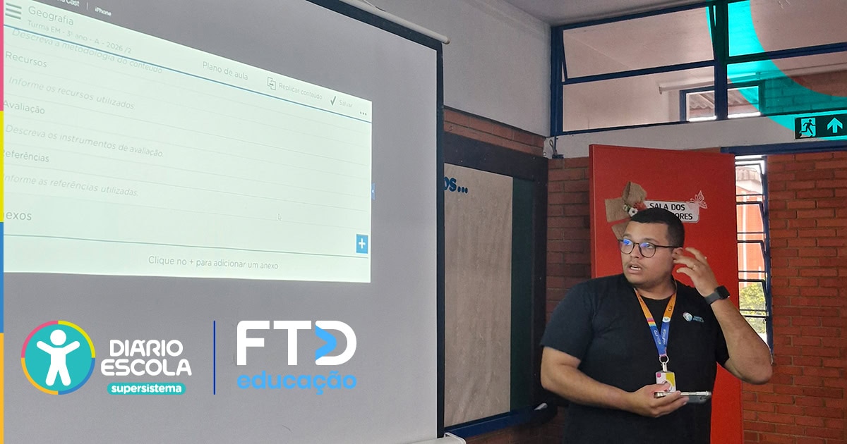 Educação pública com o Diário Escola