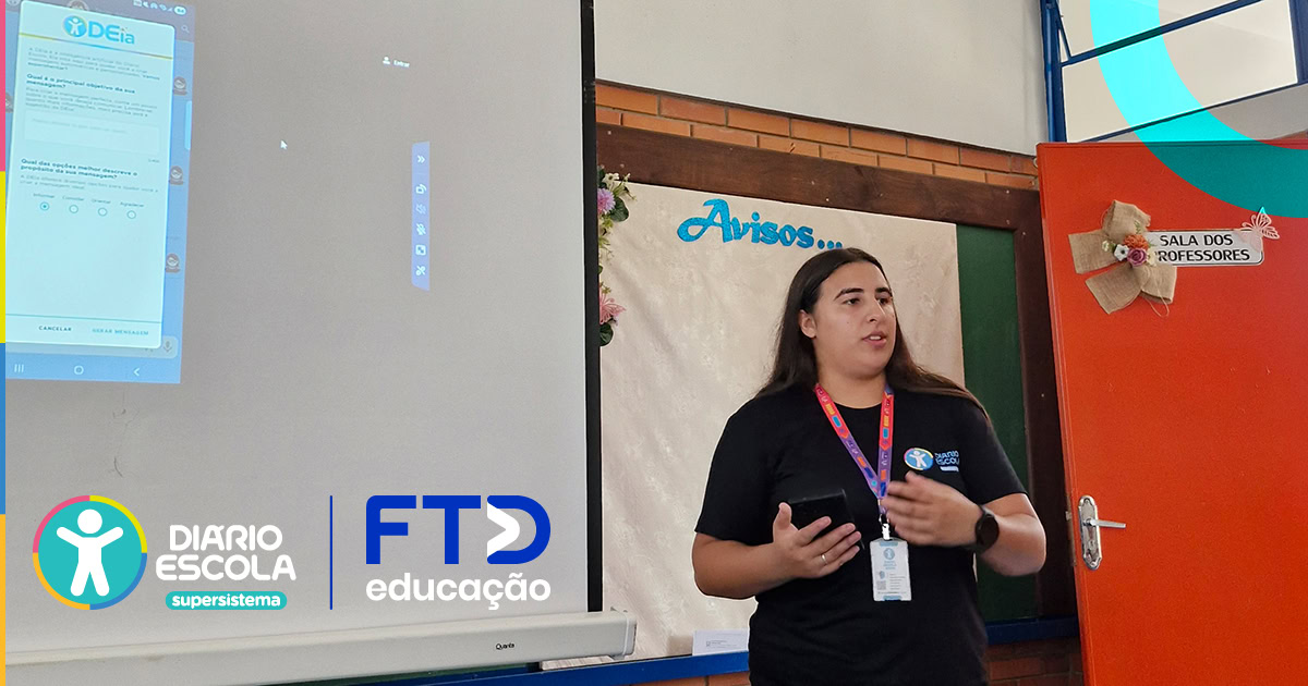 Educação pública com o Diário Escola