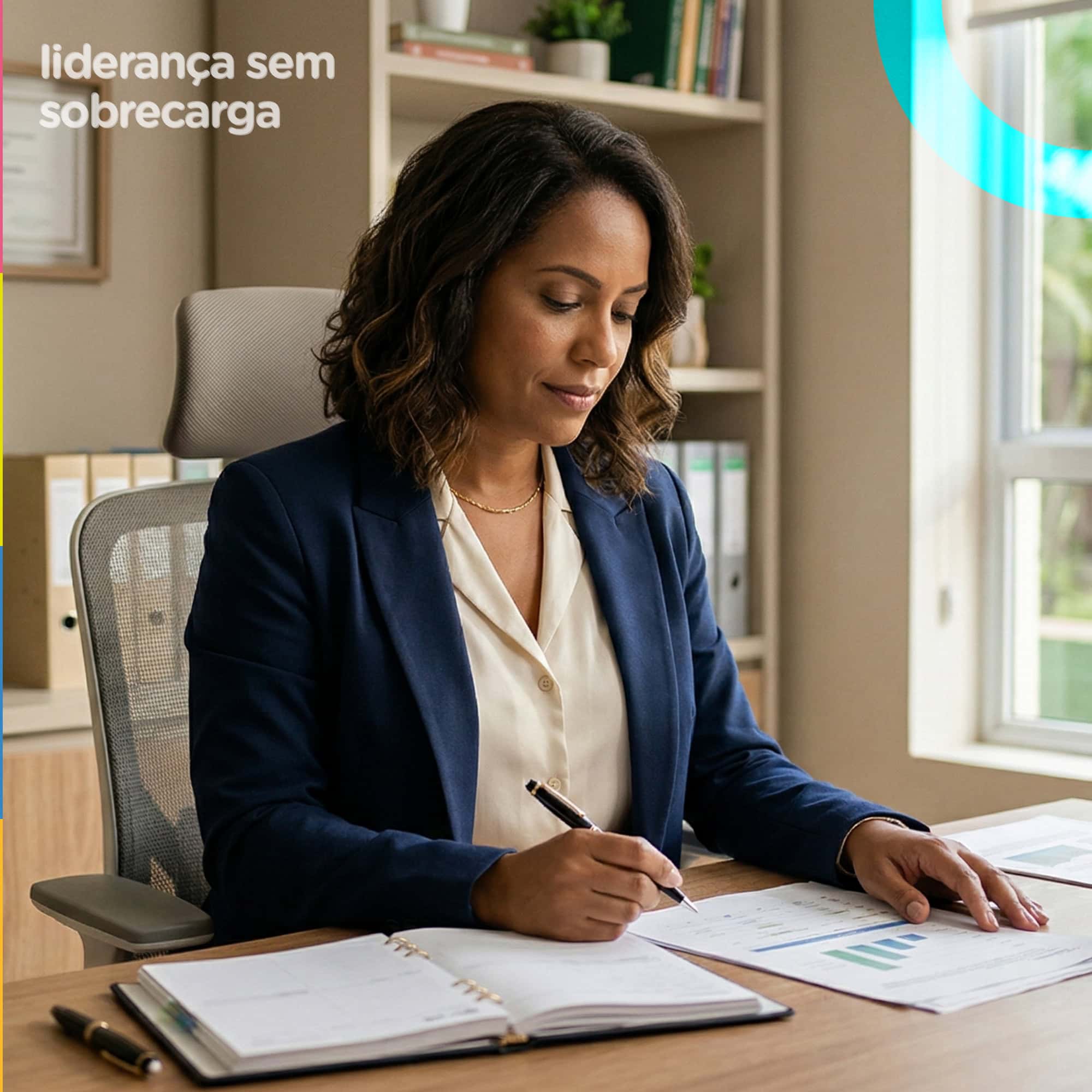 Liderança sem sobrecarga