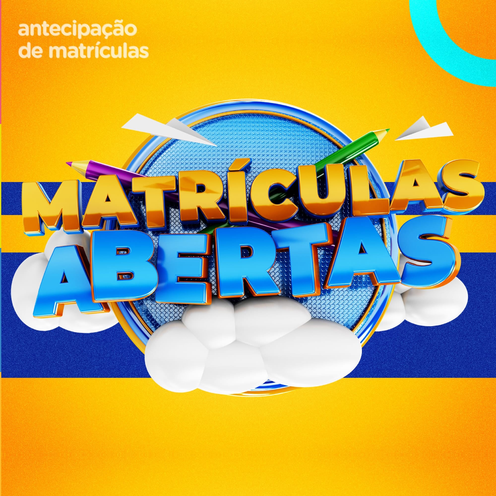 Antecipação de matrículas escolares