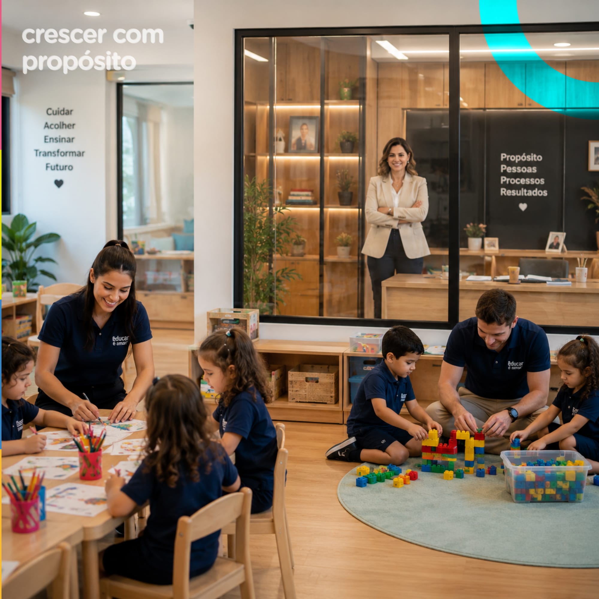 Crescimento escolar com propósito