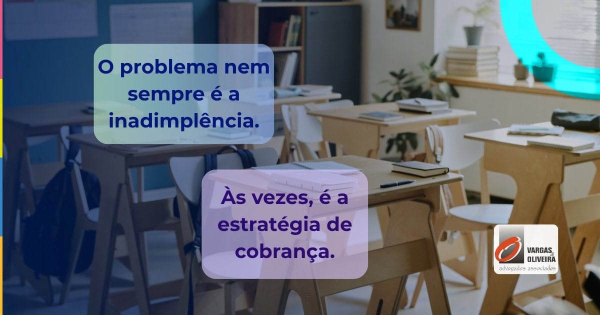 Régua de cobrança escolar