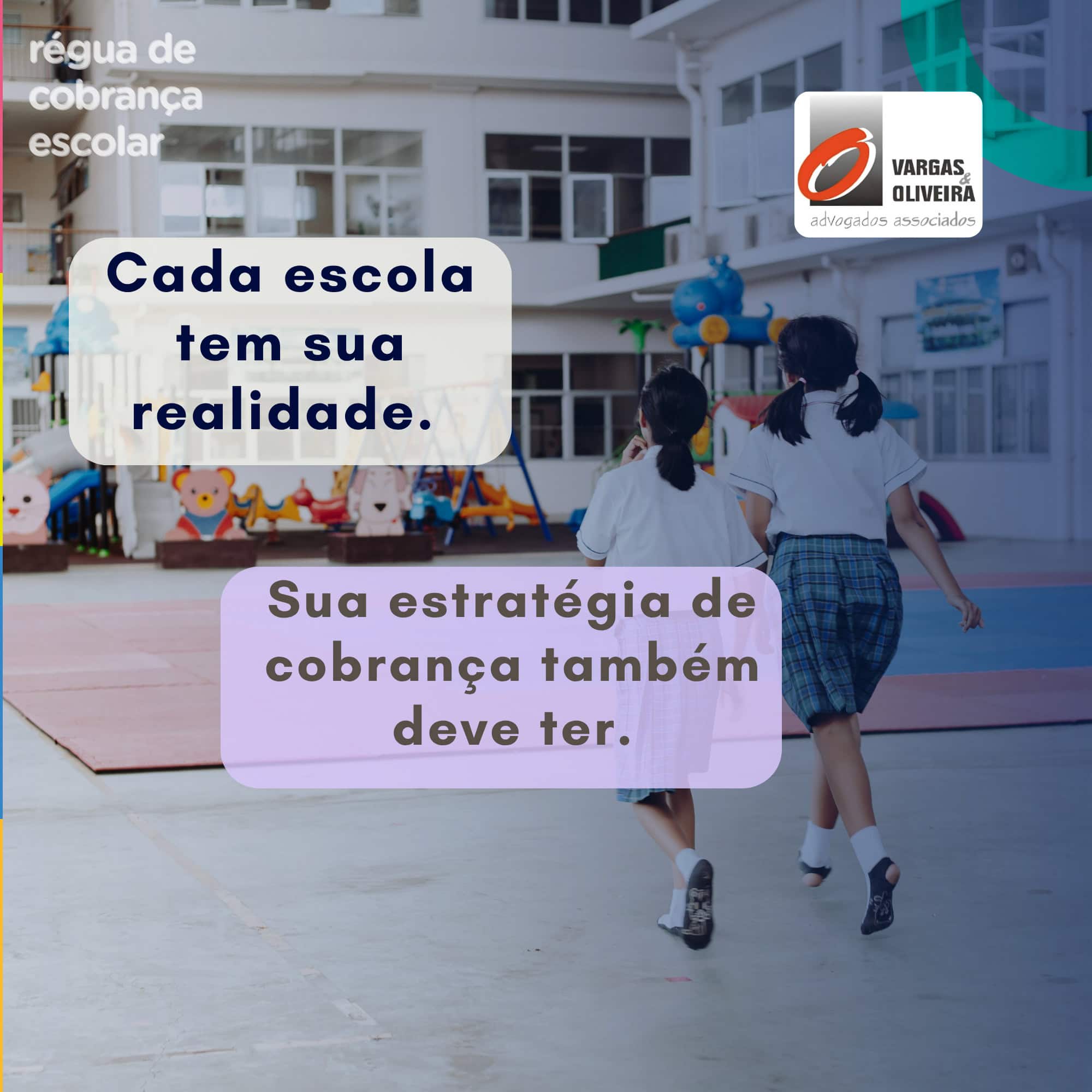 Régua de cobrança escolar
