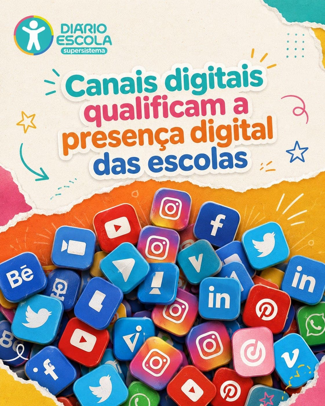 Diário Escola canais digitais