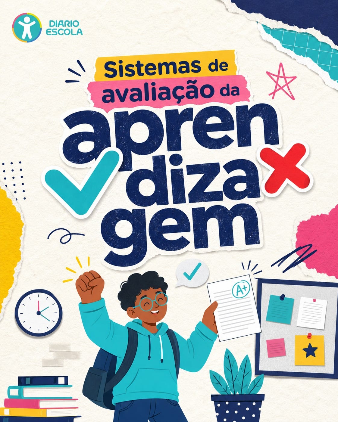 Diário Escola sistemas de avaliação da aprendizagem