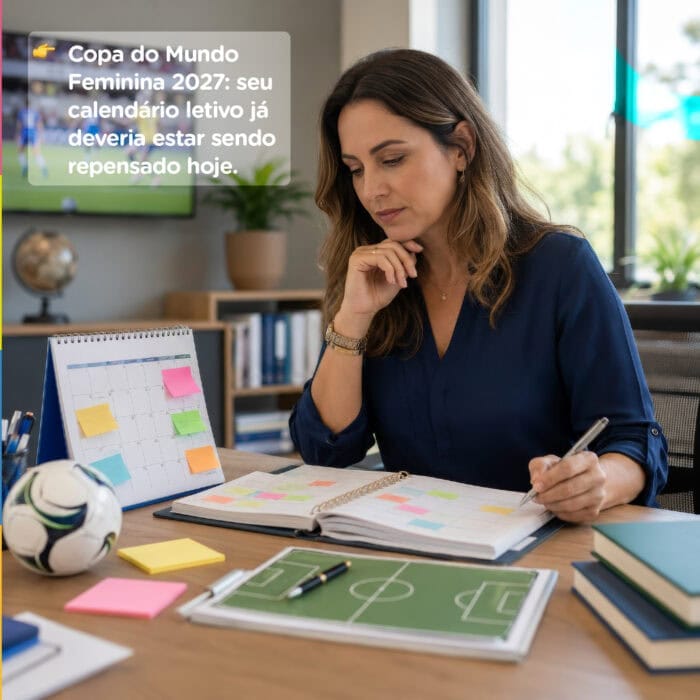 Calendário letivo 2027 | O impacto da Copa do Mundo Feminina nas escolas particulares