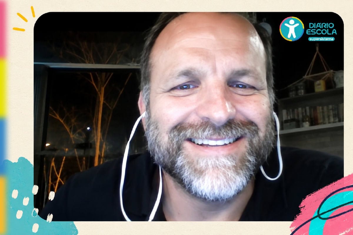 Tiago Blumel, diretor da rede BBBaby e Kids, que ajudou a testar a Deia – Diário Escola inteligência aplicada
