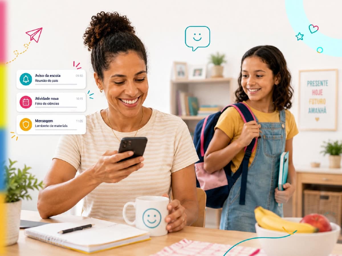 Solução de IA para Escolas: recurso de inteligência artificial para comunicação escolar do Diário Escola