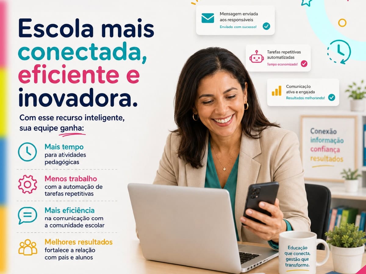 Solução de IA para Escolas: recurso de inteligência artificial para comunicação escolar do Diário Escola