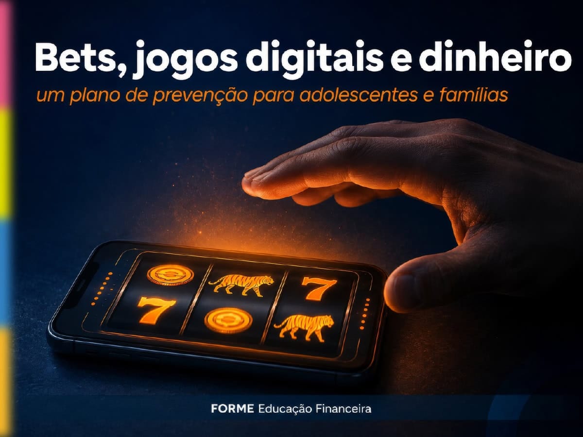 O risco das bets, jogos digitais e dinheiro nas apostas on-line