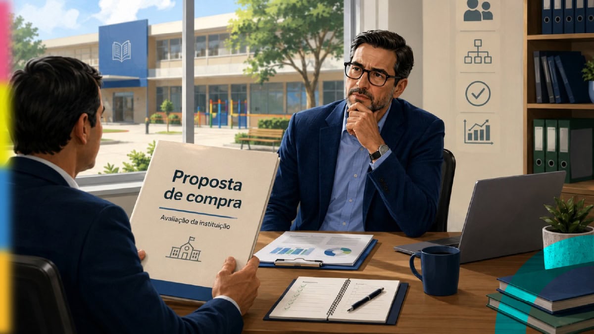 O valor da escola aumenta quando ela profissionaliza a gestão escolar