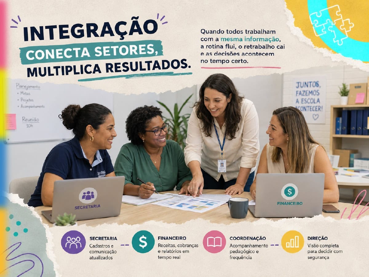 Uma gestão escolar eficiente organiza a rotina da escola e da equipe