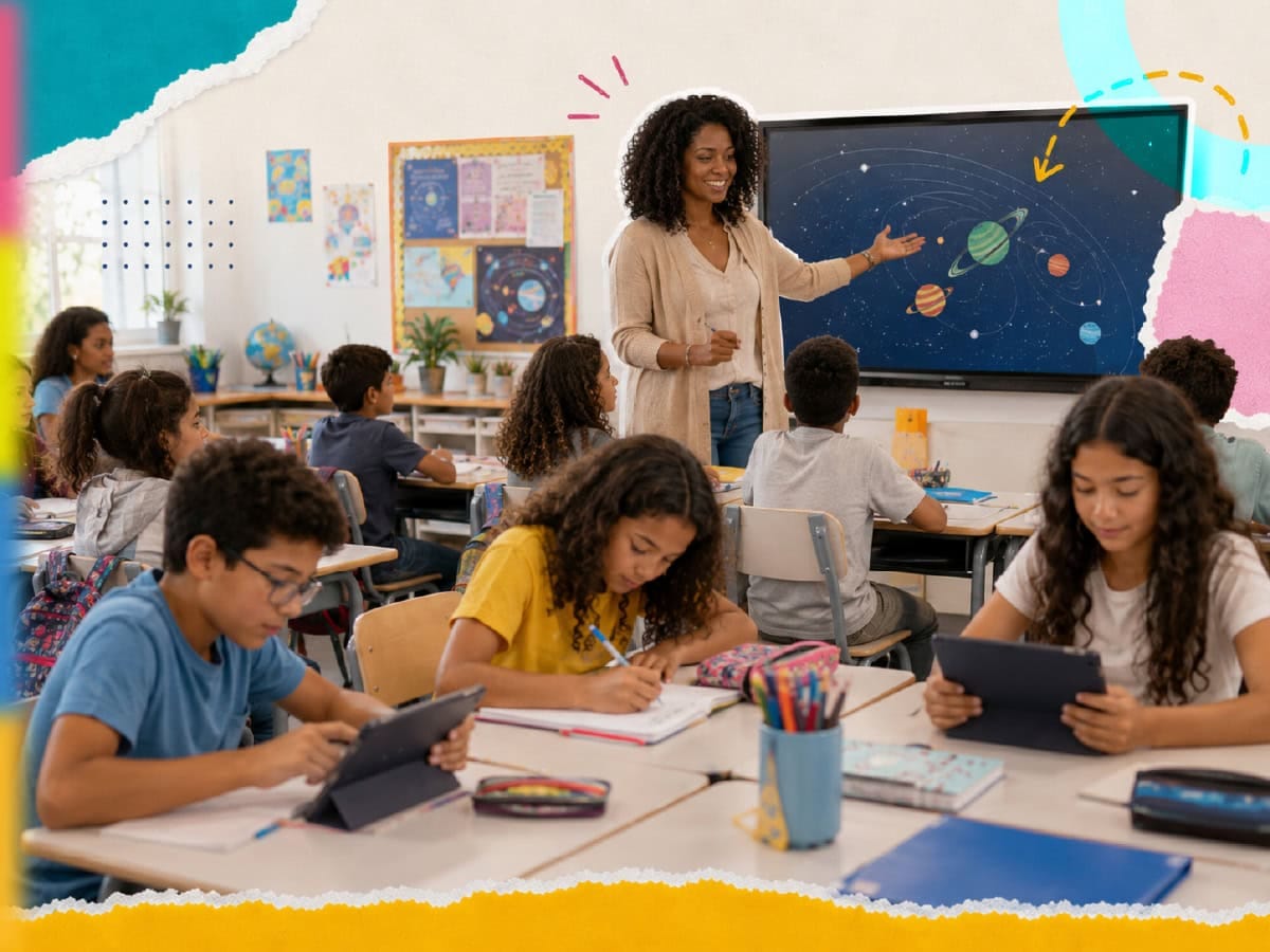 A tecnologia na educação só cumpre seu papel quando serve às pessoas.