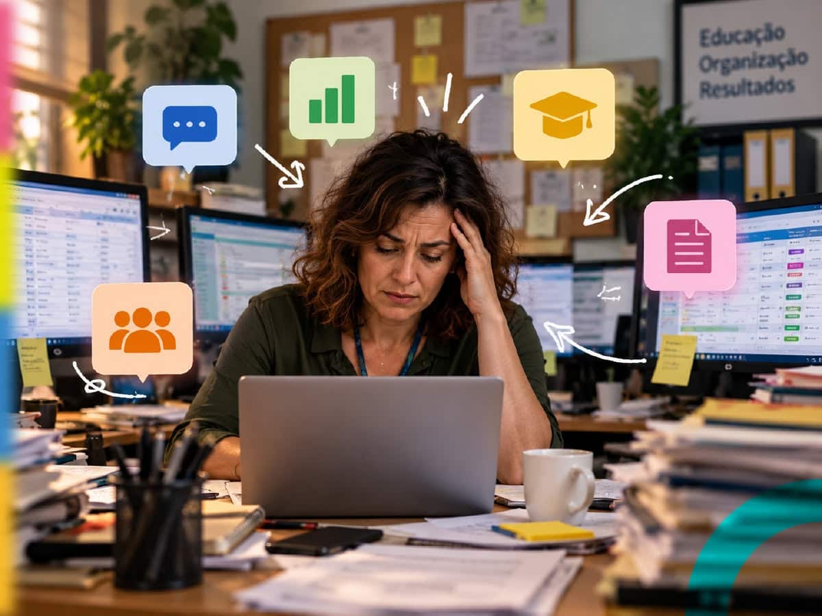 A gestão escolar digital integra todos os setores de uma escola em um supersistema de gestão escolar.