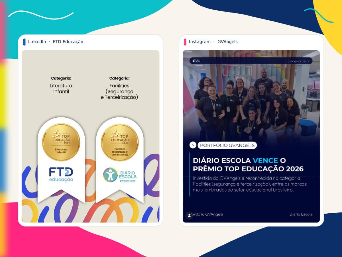 O supersistema Diário Escola é vencedor do Prêmio Top Educação 2026, na categoria Facilities (segurança e terceirização).