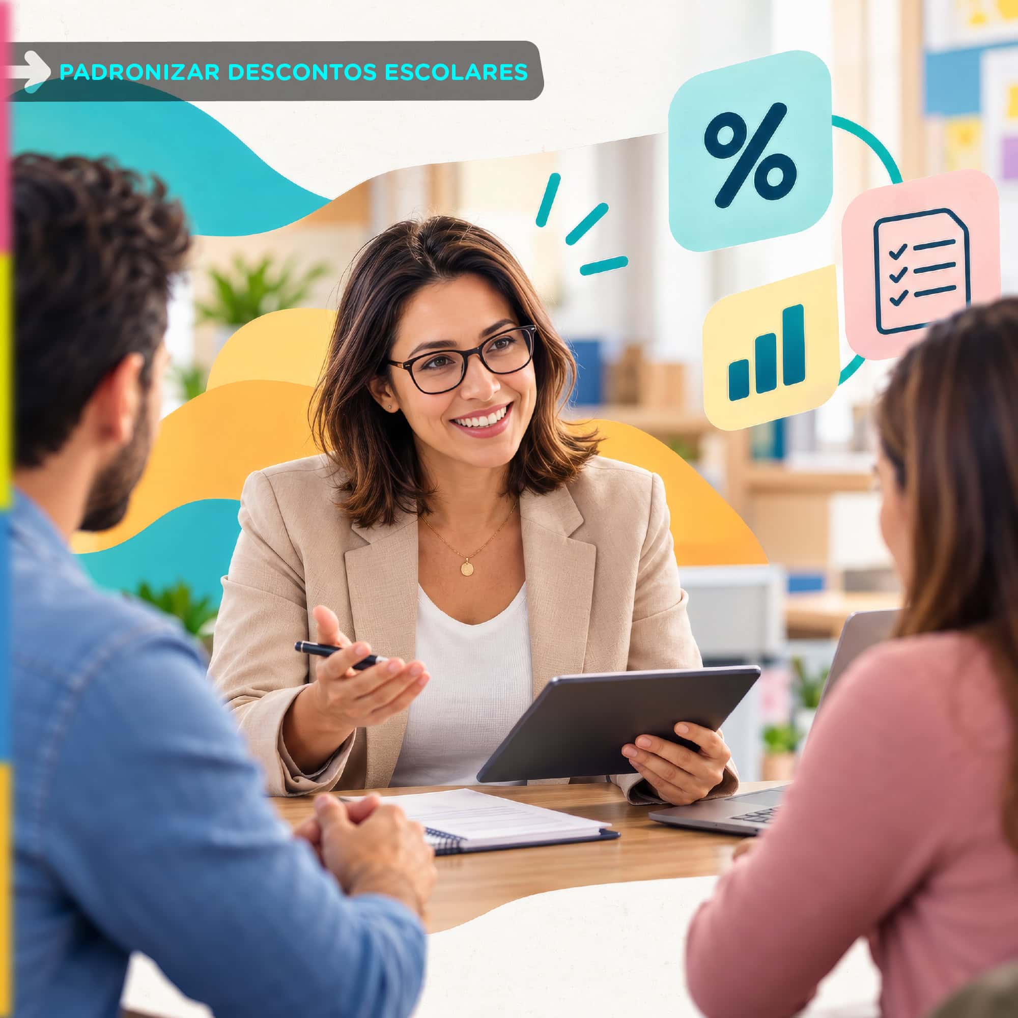 Padronizar descontos com critérios, limites, roteiros e registro de cada negociação.