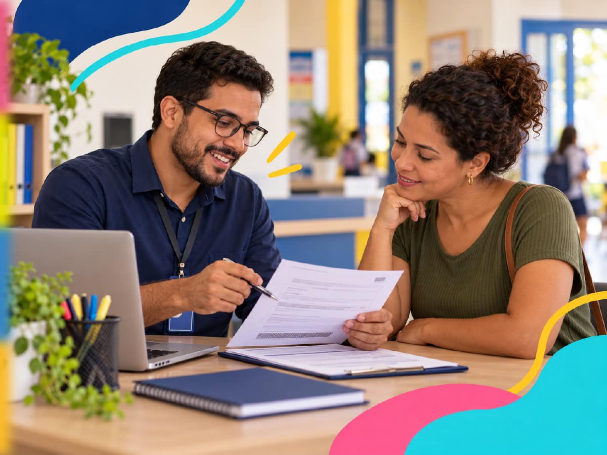 Revisar as mensagens de cobrança escolar antes de enviá-las ao responsável financeiro é fundamental.