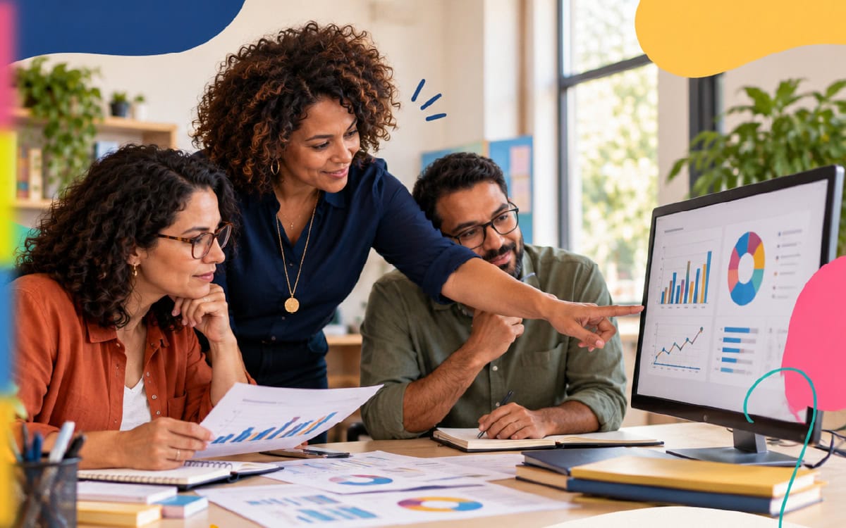 Uma gestão escolar inteligente se apoia em dados, do diagnóstico à tomada de decisões.