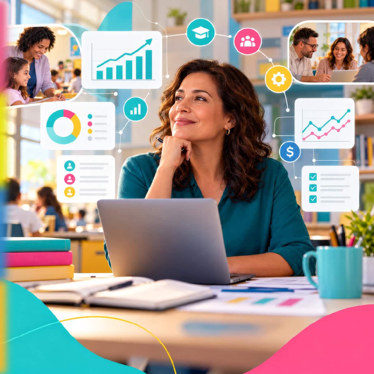 Uma gestão escolar inteligente se apoia em dados, do diagnóstico à tomada de decisões.